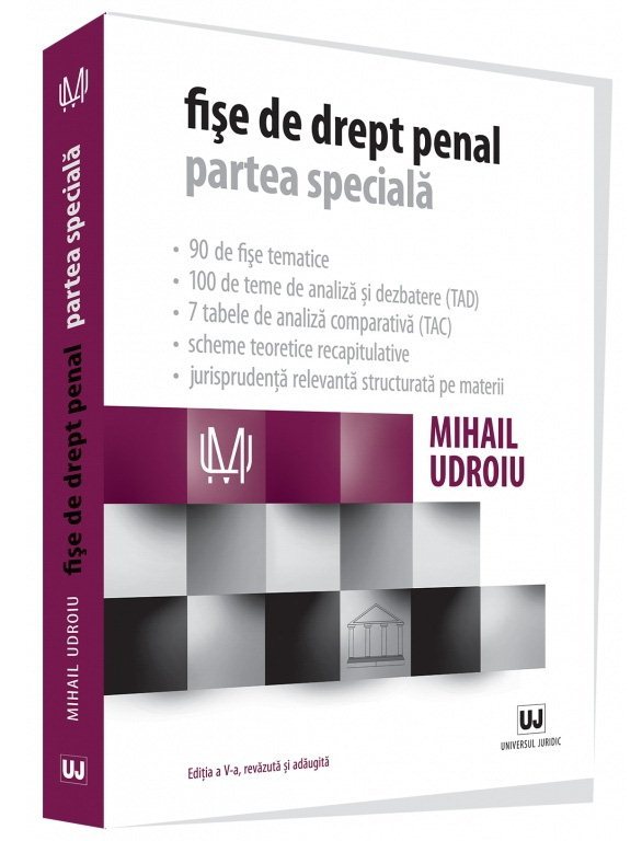 Fise de drept penal. Partea speciala. Editia a 5-a - Udroiu