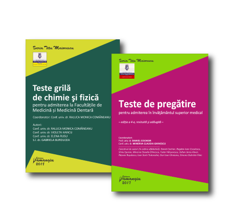 Pachet pentru admiterea la Facultatea de Medicina Generala