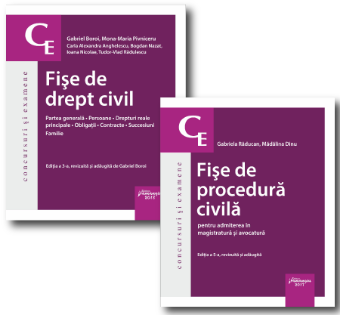 Pachet Fise drept civil si procedura civila 2018