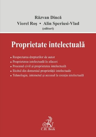 Proprietate intelectuala - Dinca, Ros, Speriusi-Vlad