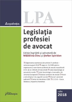 legislatia profesiei de avocat