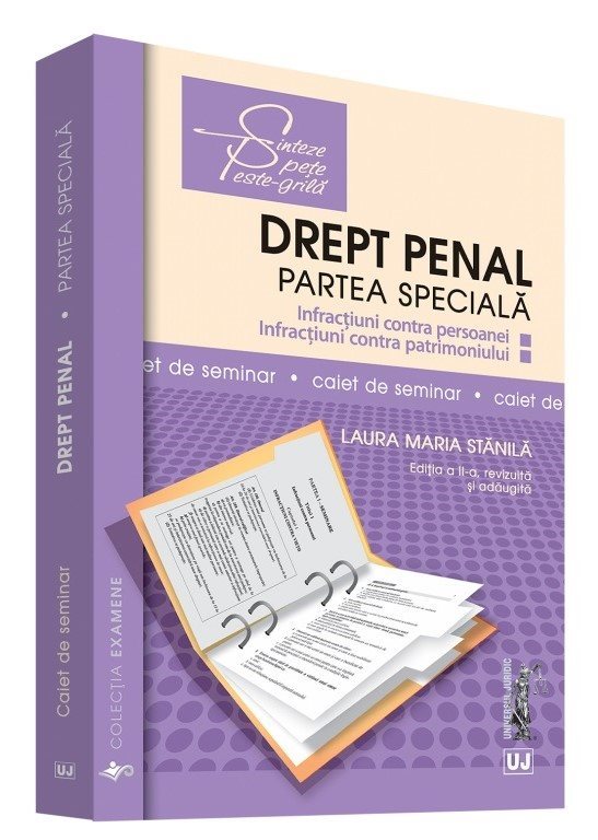 Drept penal. Partea speciala. Caiet de seminar - Editia a 2-a - Stanila