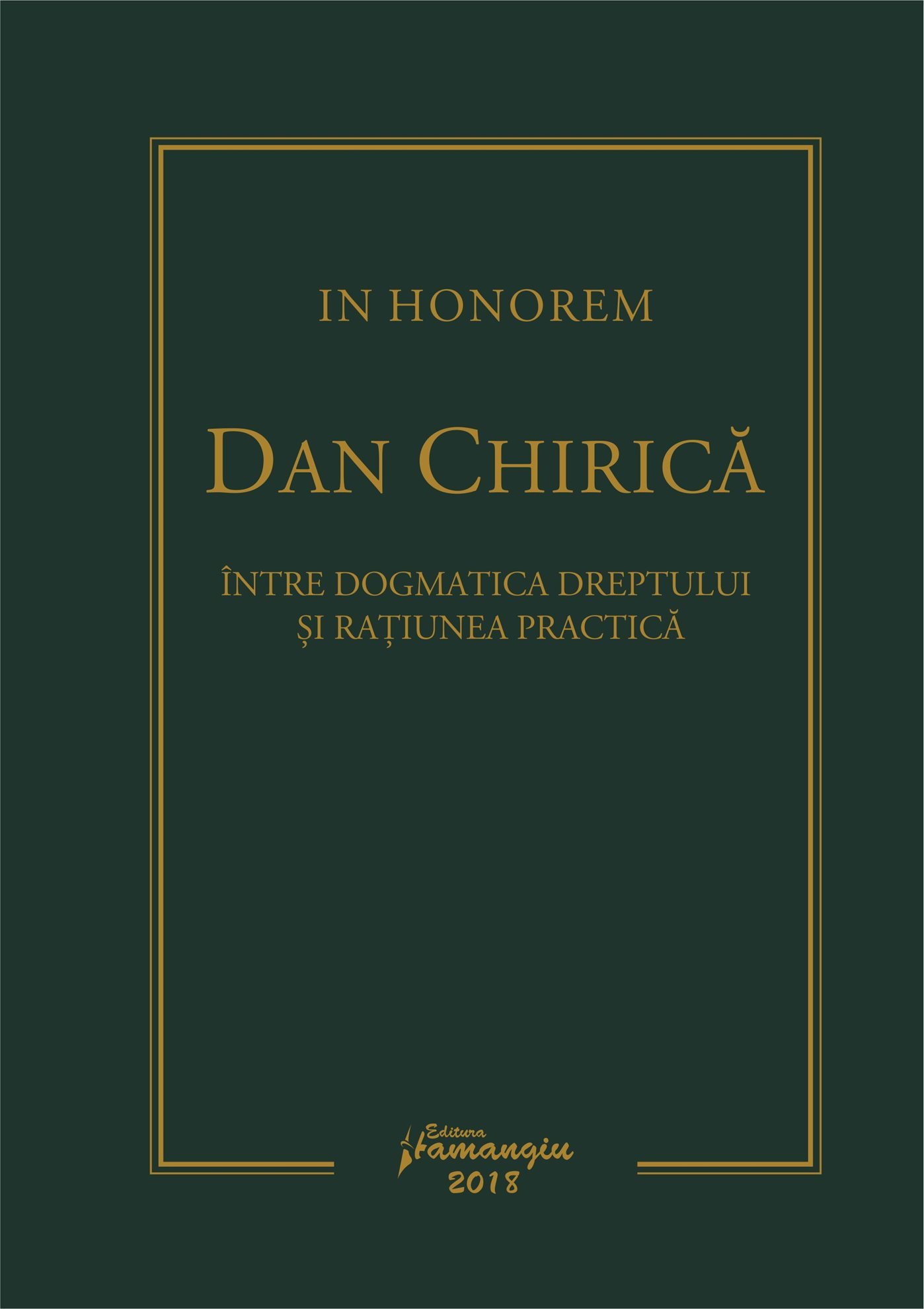 In Honorem Dan Chirica