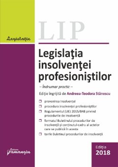 Legislatia insolventei profesionistilor-Stanescu