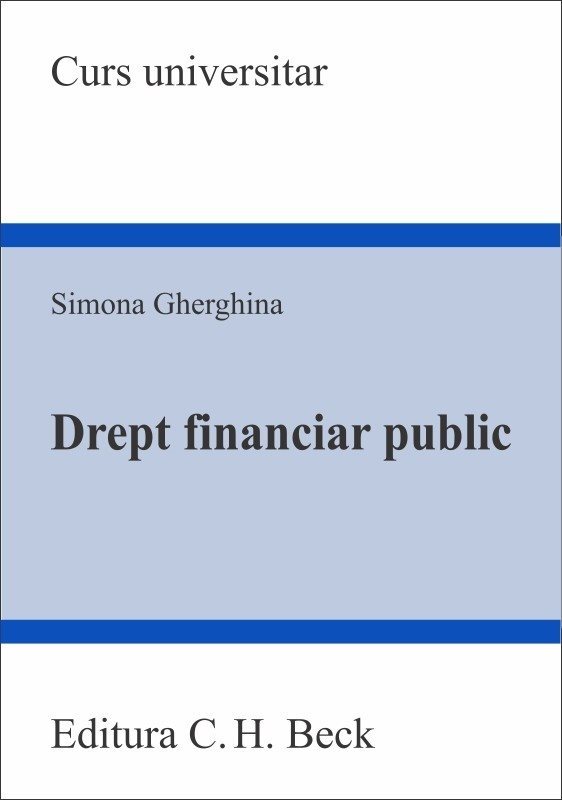 Drept financiar public - Simona Gherghina