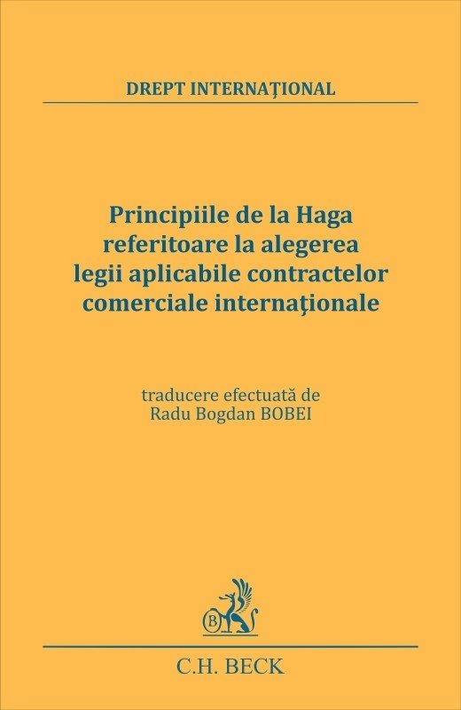 Principiile de la Haga - Radu Bogdan Bobei