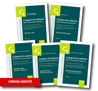 Pachet Culegere de subiecte date la concursuri si examene. Editia a 2-a