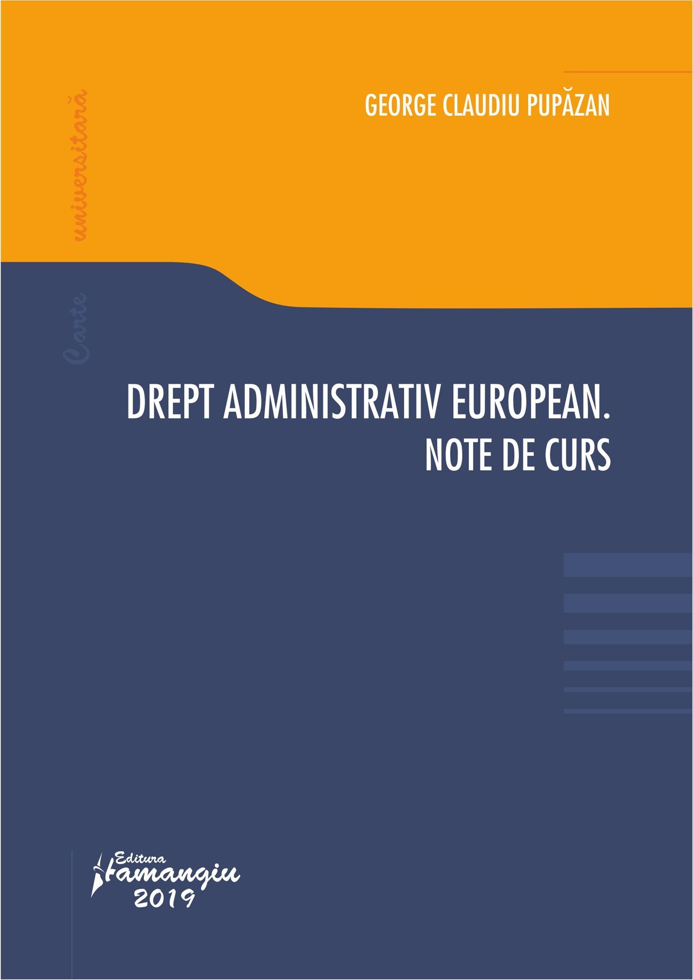 Drept administrativ european - Pupazan