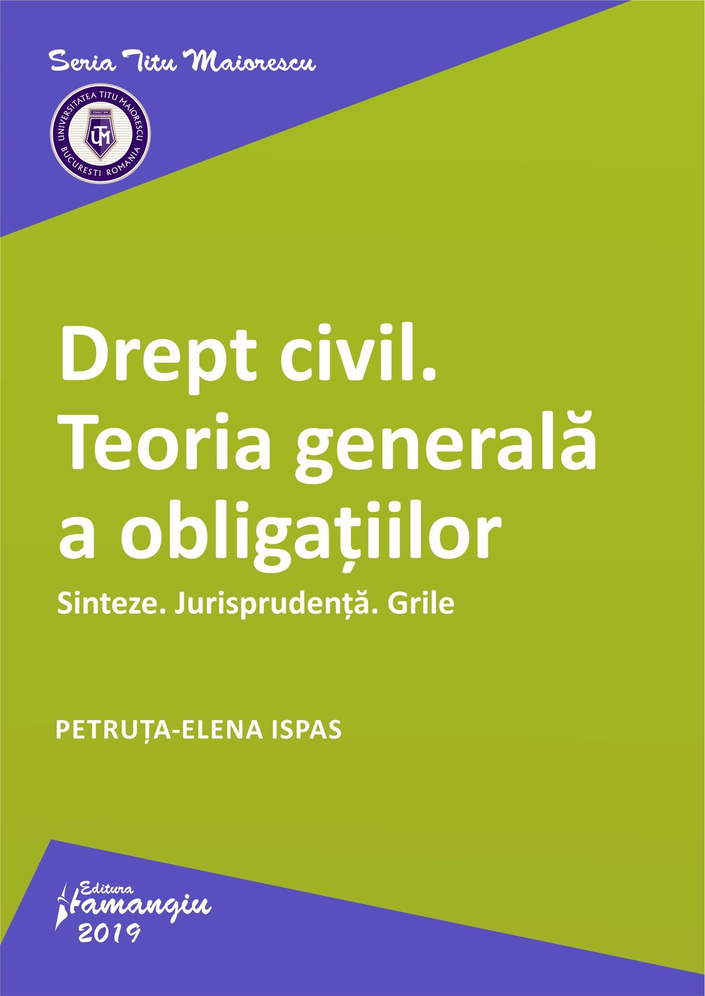 Drept civil. Teoria generala a obligatiilor_Ispas
