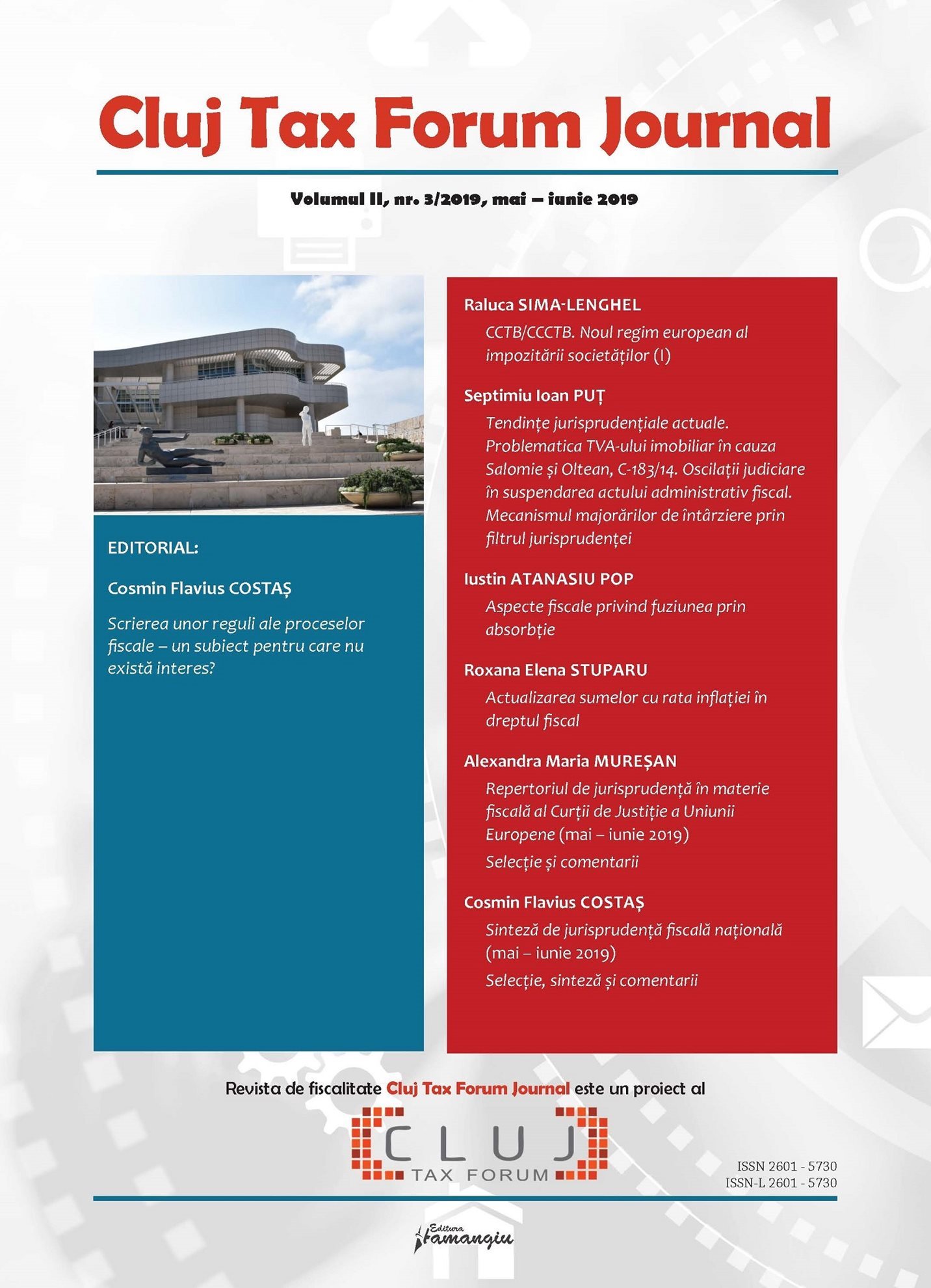 Cluj tax Forum 3- 2019