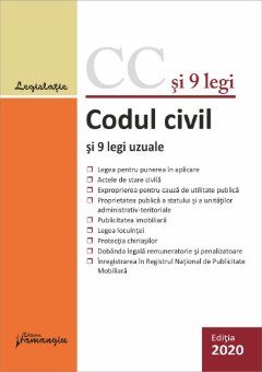 Codul civil si 9 legi uzuale - actualizat 14 ianuarie 2020
