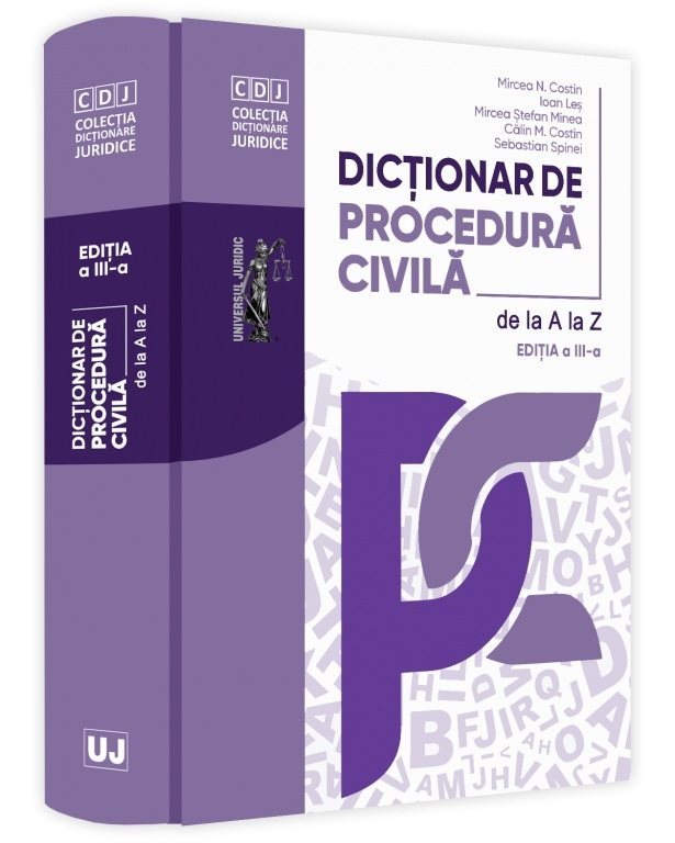 Dictionar de procedura civila. Editia a 3-a - Costin, Minea, Les, Spinei