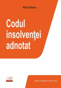 Codul insolventei adnotat - Radu Rizoiu