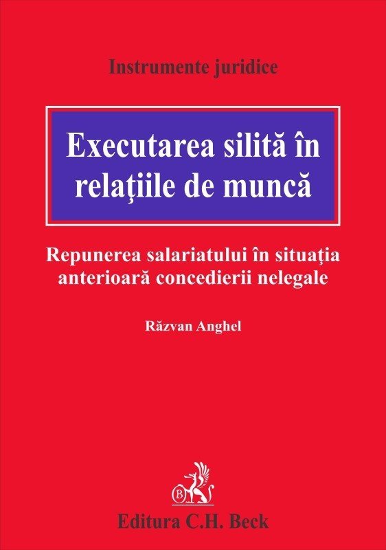 Executarea silita in relatiile de munca - Razvan Anghel