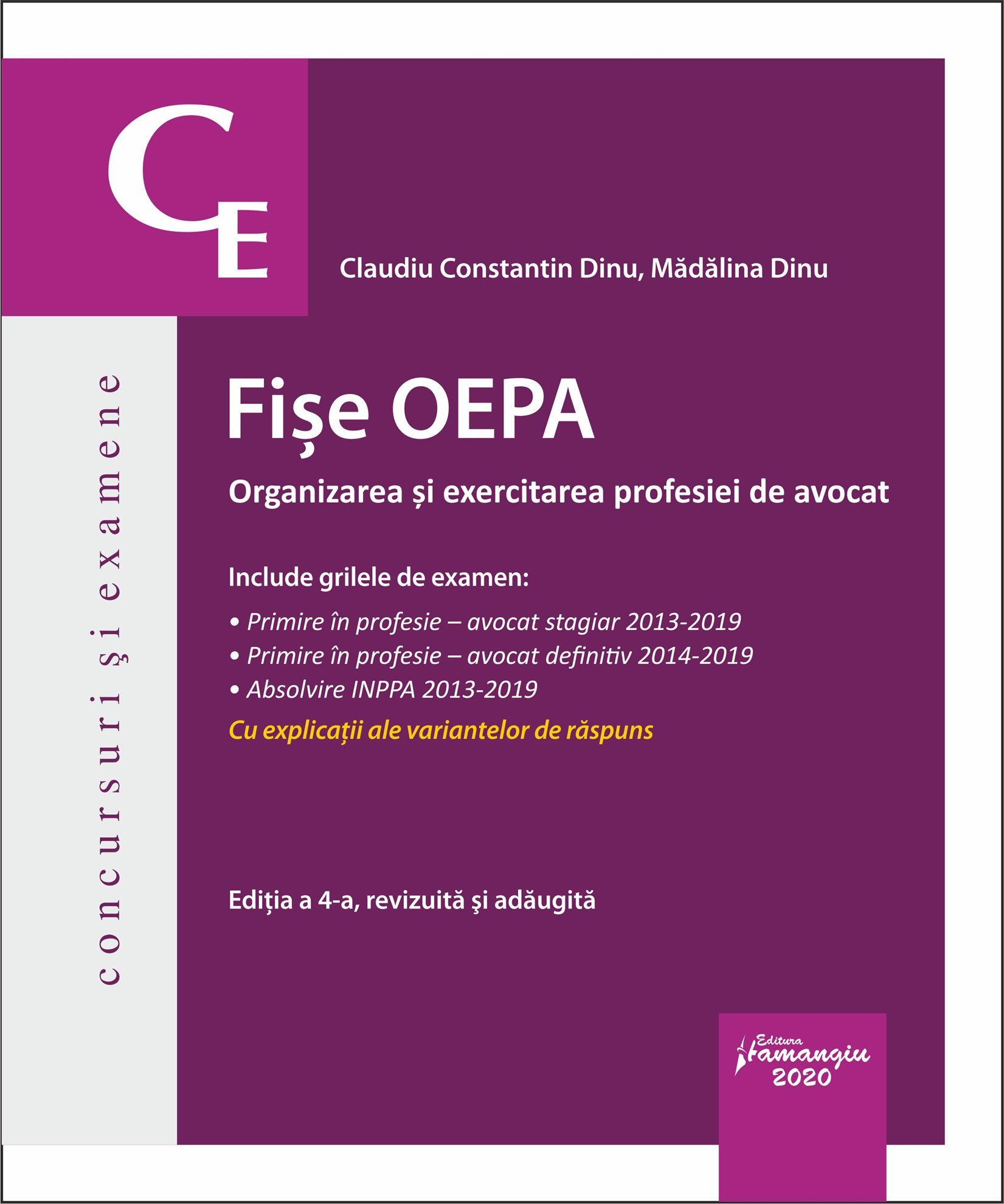 Fise OEPA Editia a 4-a - Claudiu Dinu, Madalina Dinu