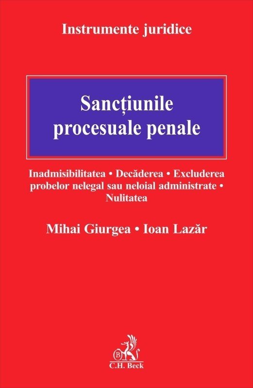 Sanctiunile procesuale penale - Giurgea, Lazar