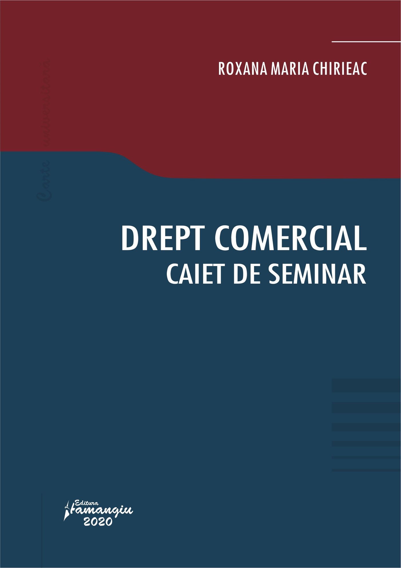 Drept comercial. Caiet de seminar_Chirieac