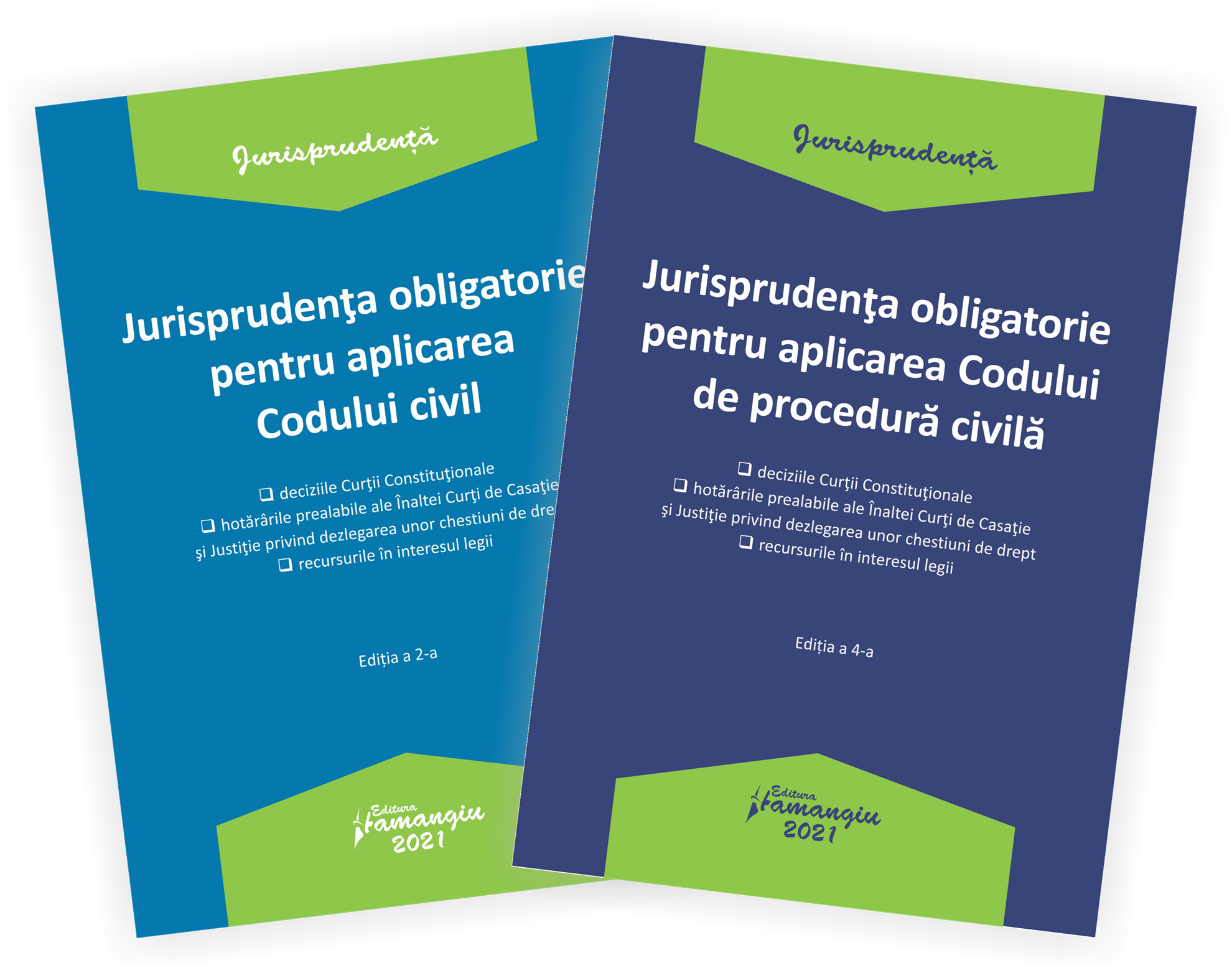 Pachet Jurisprudenta obligatorie pentru aplicarea Codului civil si a Codului de procedura civila 2021