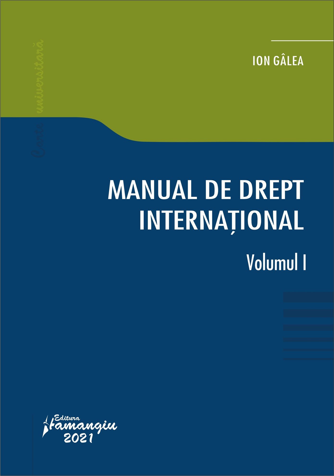 Manual de drept international. Vol. I