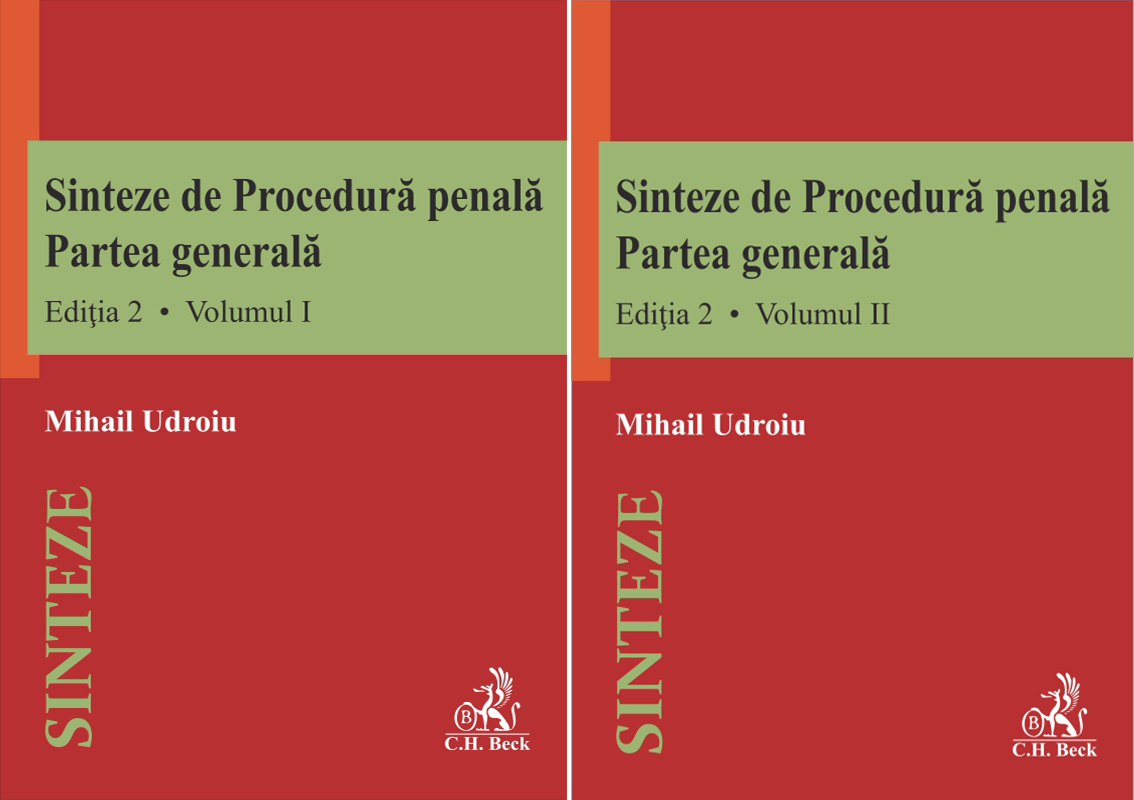 Sinteze de procedura penala. Partea generala. Editia a 2-a - Mihail Udroiu