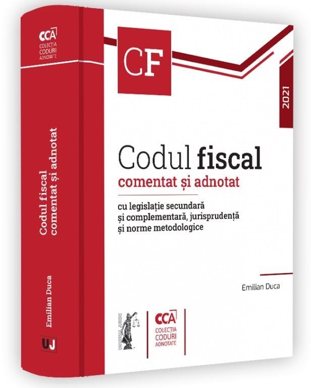 Codul fiscal comentat si adnotat 2021. Editura Hamangiu