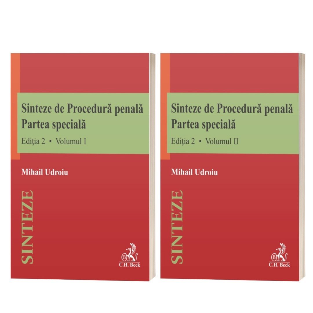 Sinteze de procedura penala. Partea speciala. Editia a 2-a_Mihail Udroiu