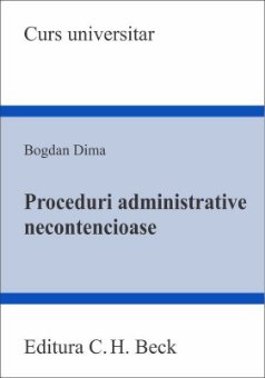 Proceduri administrative necontencioase_Bogdan Dima