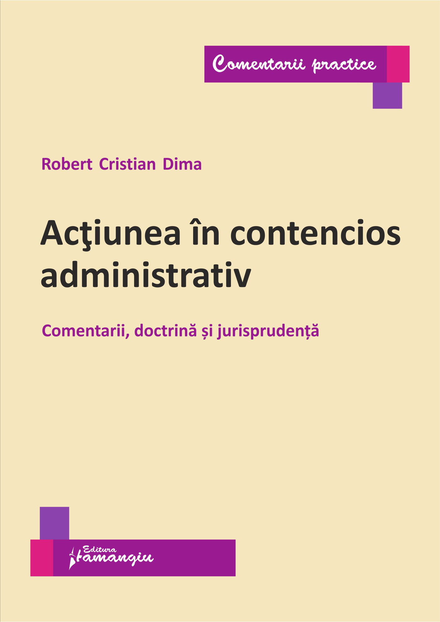 Actiunea in contencios administrativ_Dima