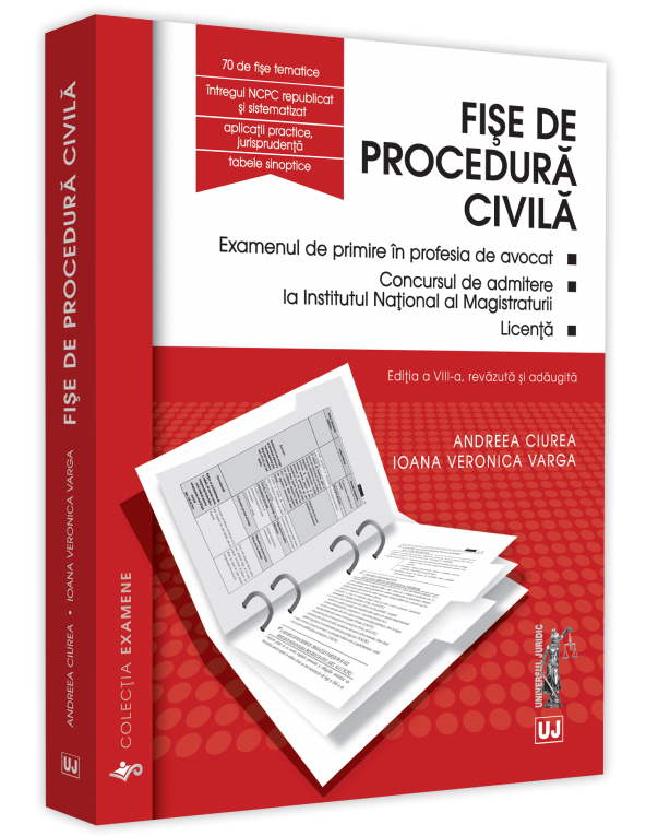 Fise de procedura civila. Editia a 8-a - Andreea Ciurea, Ioana Veronica Varga