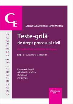 Teste-grila de drept procesual civil_2021_Militaru