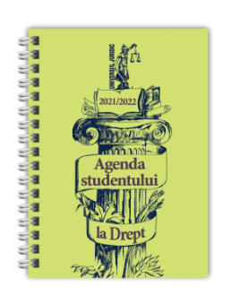 Agenda studentului la Drept 2021/2022