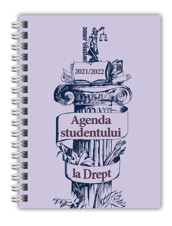 Agenda studentului la Drept 2021-2022
