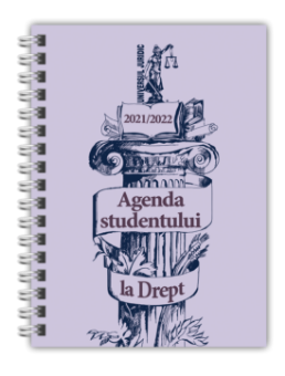 Agenda studentului la Drept 2021-2022