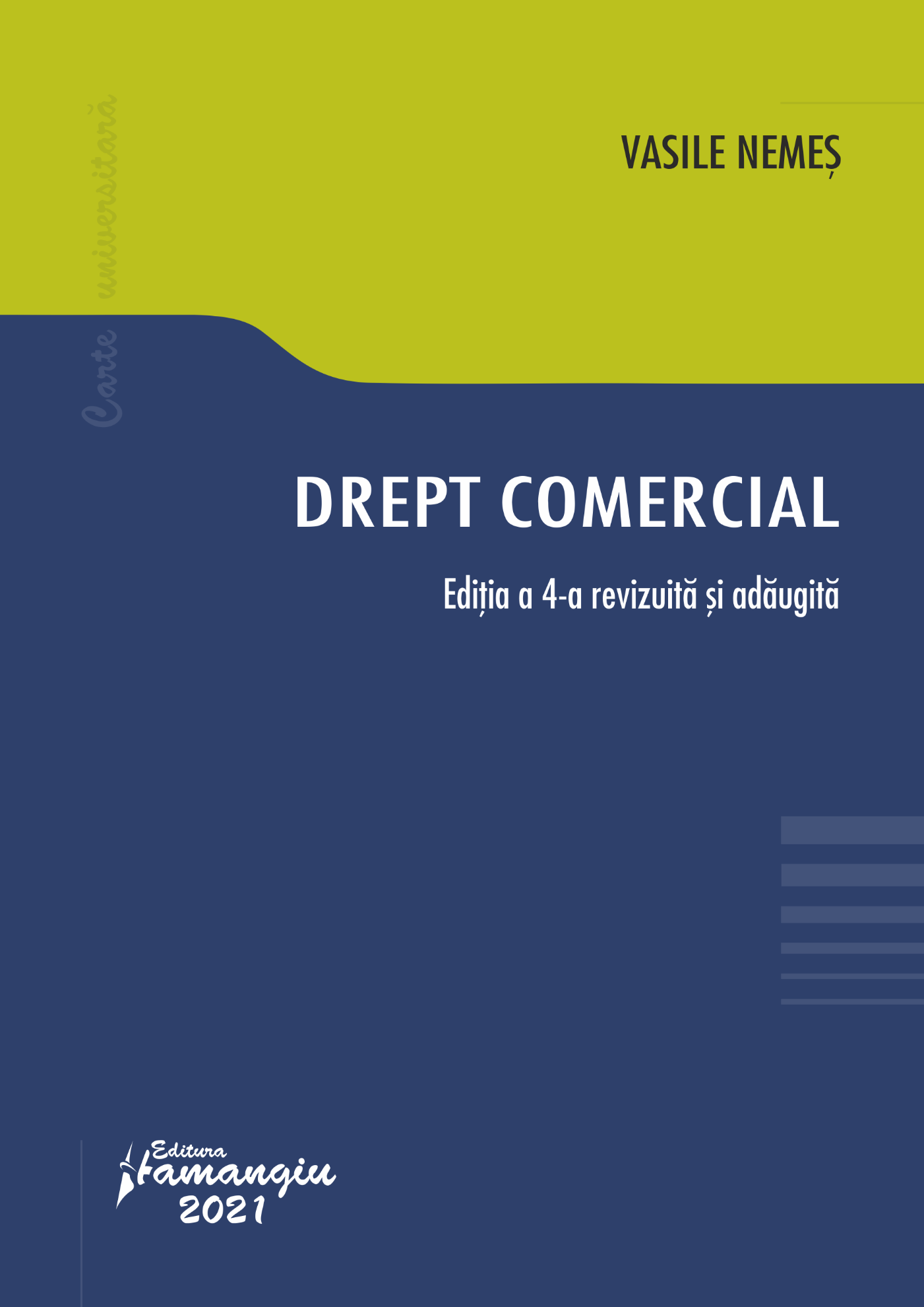 Drept comercial autor Vasile Nemes