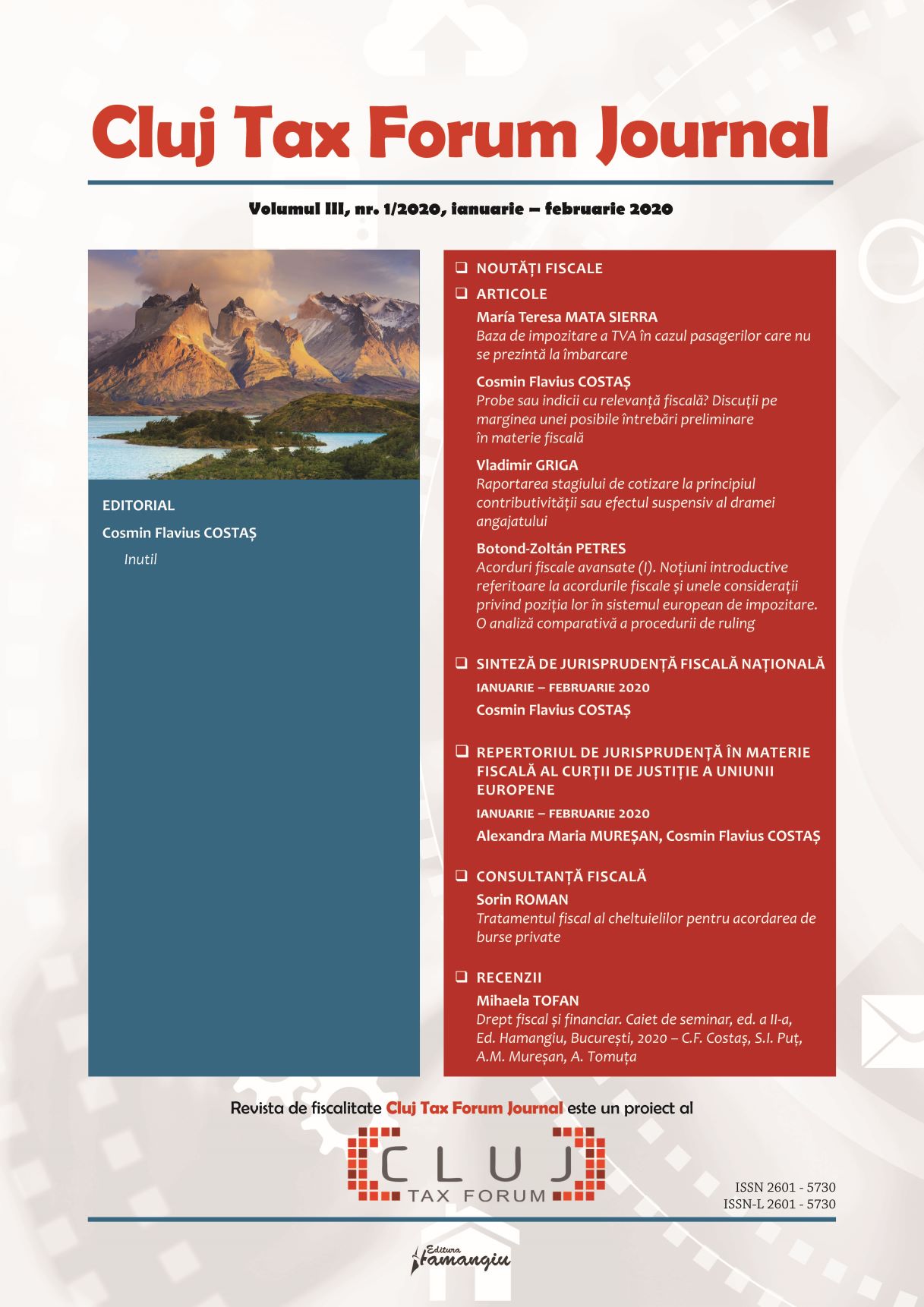 Cluj Tax Forum Journal 1_2020