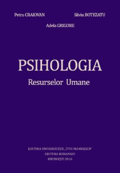 Psihologia resurselor umane autor Petru Craiovan