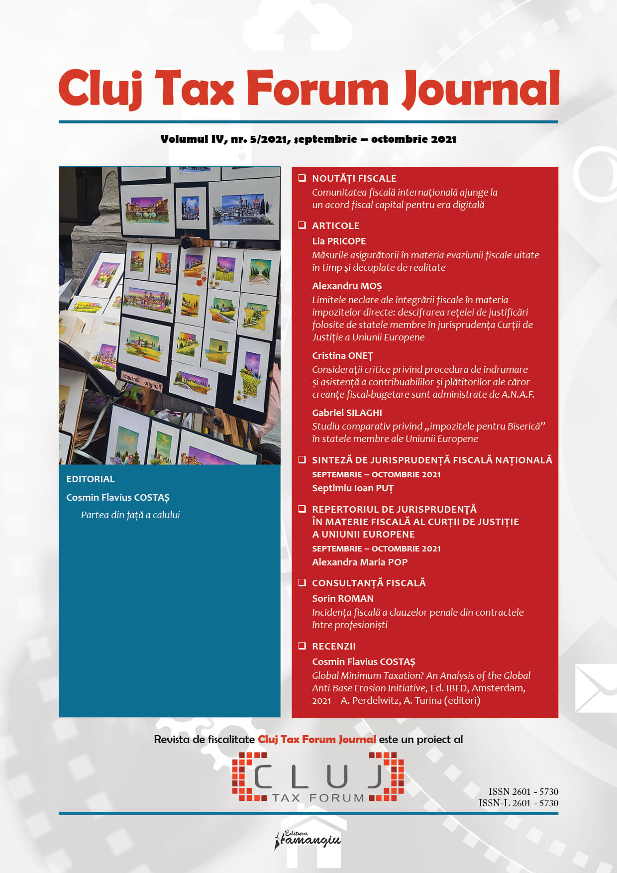 Cluj Tax Forum Journal 5-2021