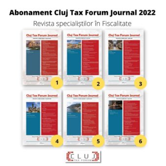 Abonament Cluj Tax Forum Journal 2022