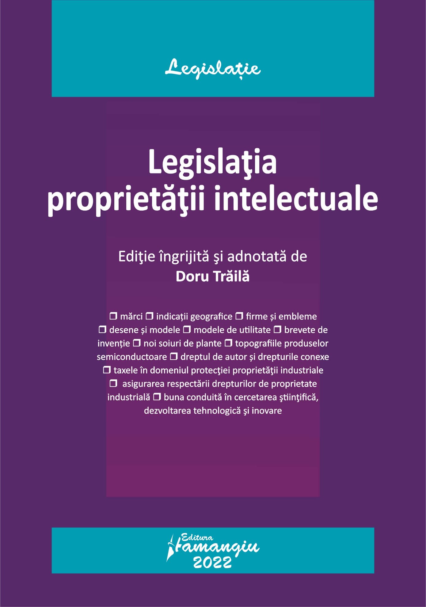 Legislatia proprietatii intelectuale 2022