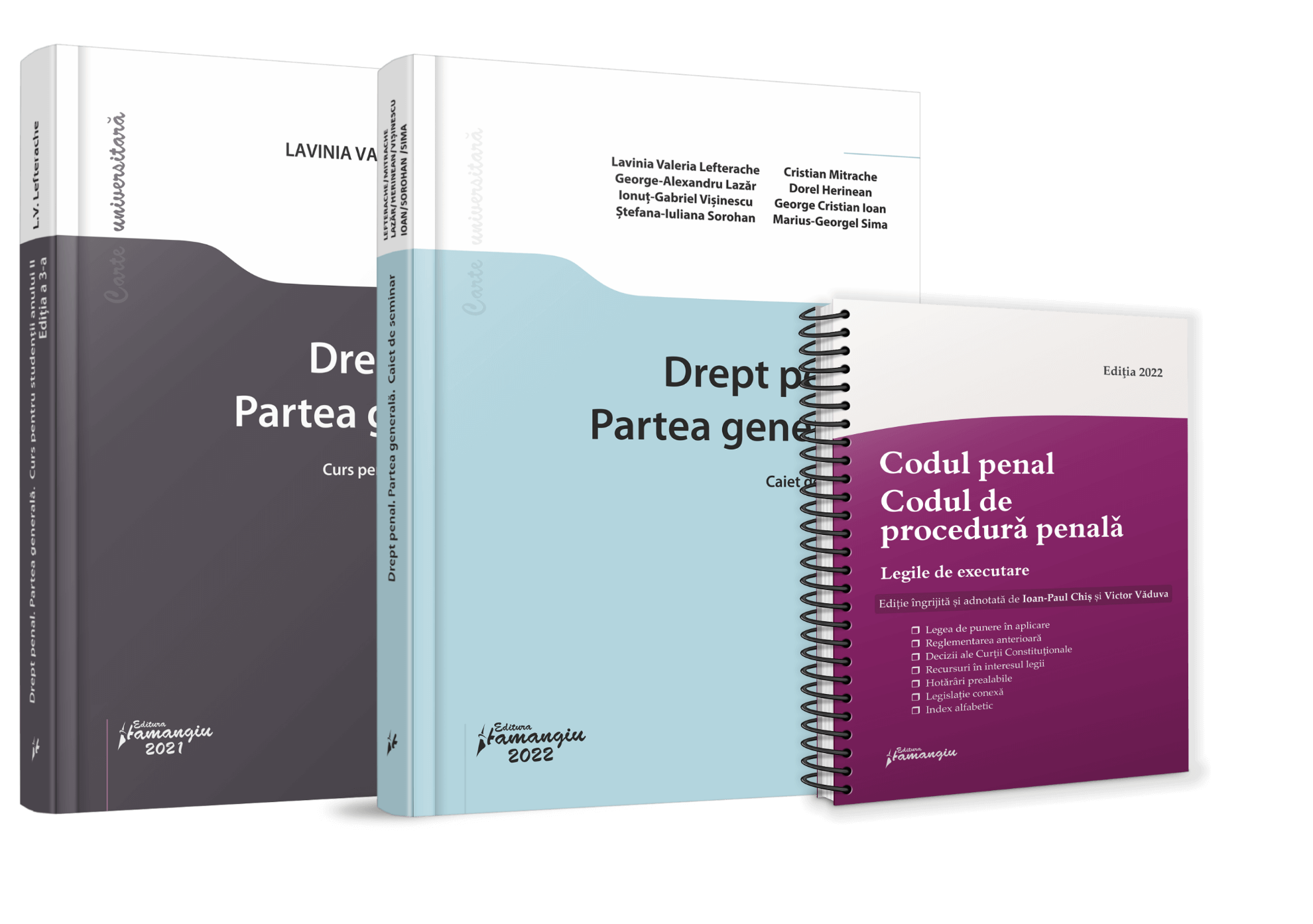 Pachet Drept penal. Partea generala. Curs - Lefterache