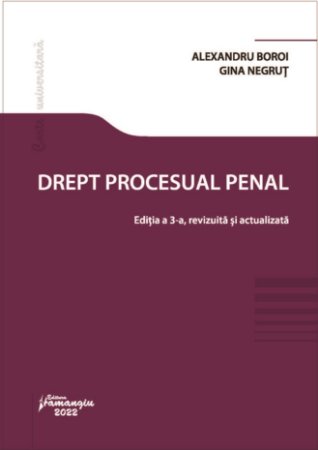 Drept procesual penal - Boroi, Negrut