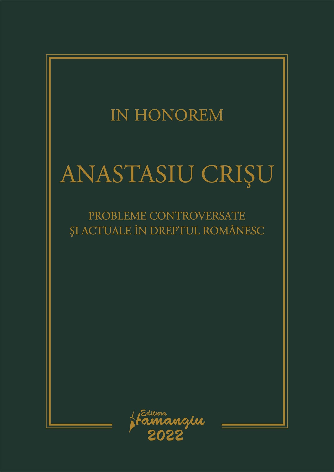 In honorem Anastasiu Crisu