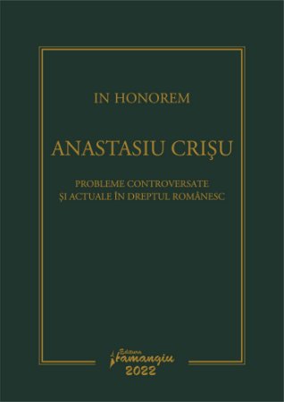 In honorem Anastasiu Crisu