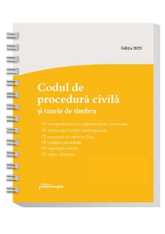 Codul de procedura civila si taxele de timbru-6 ianuarie 2023