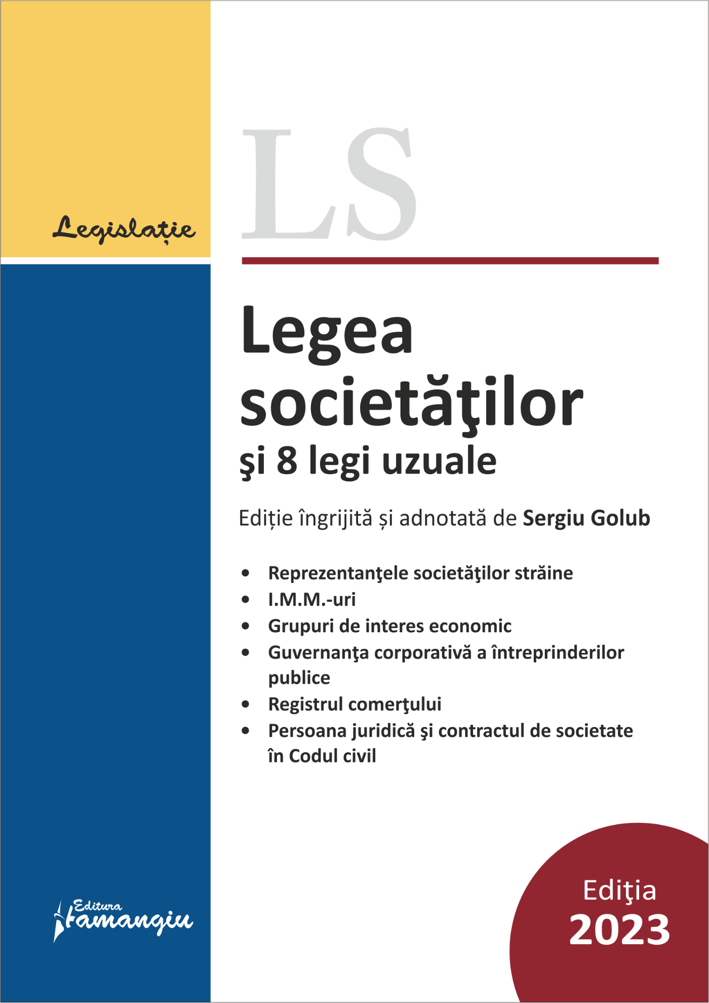 Legea societatilor si 8 legi uzuale_ februarie 2023