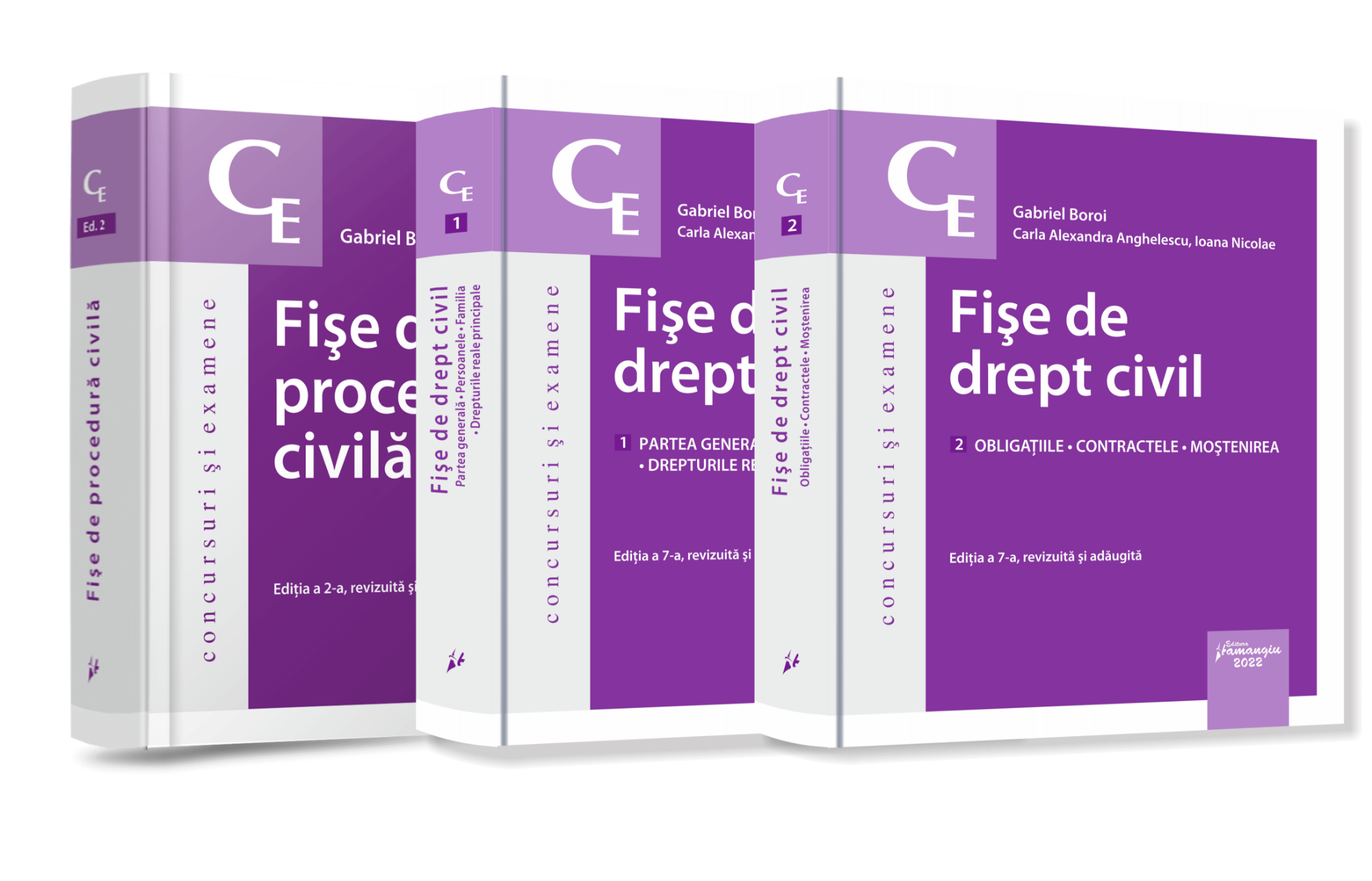 pachet Fise civil si procedura civila 2022