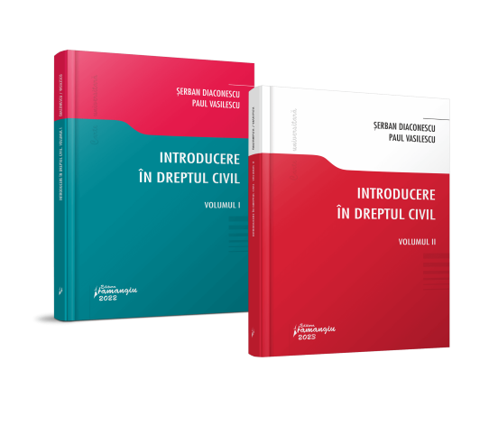 Pachet Introducere in dreptul civil - Diaconescu, Vasilescu