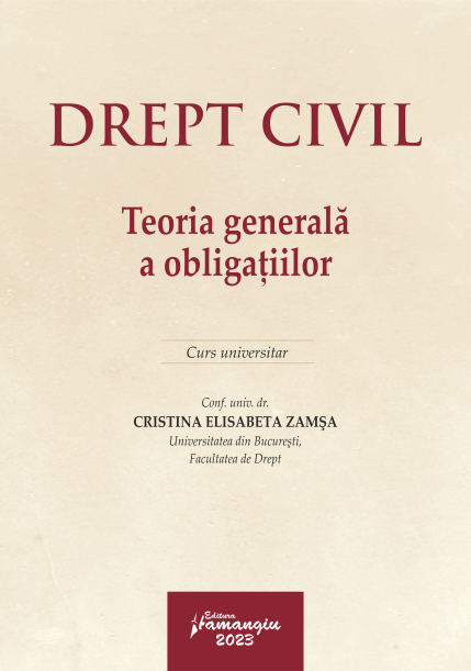 Drept civil. Teoria generala a obligatiilor_Zamsa