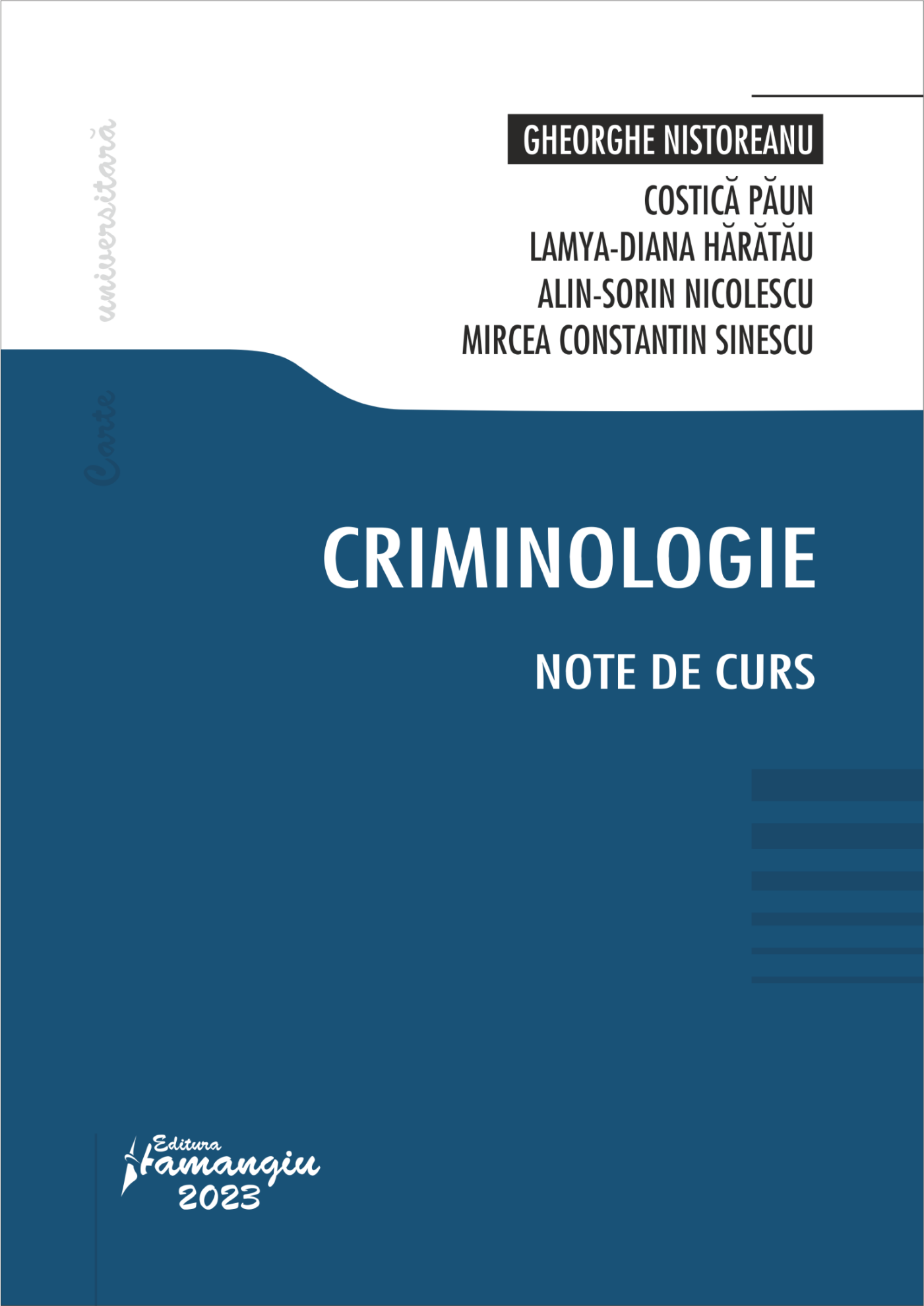 Criminologie. Note de curs-2023