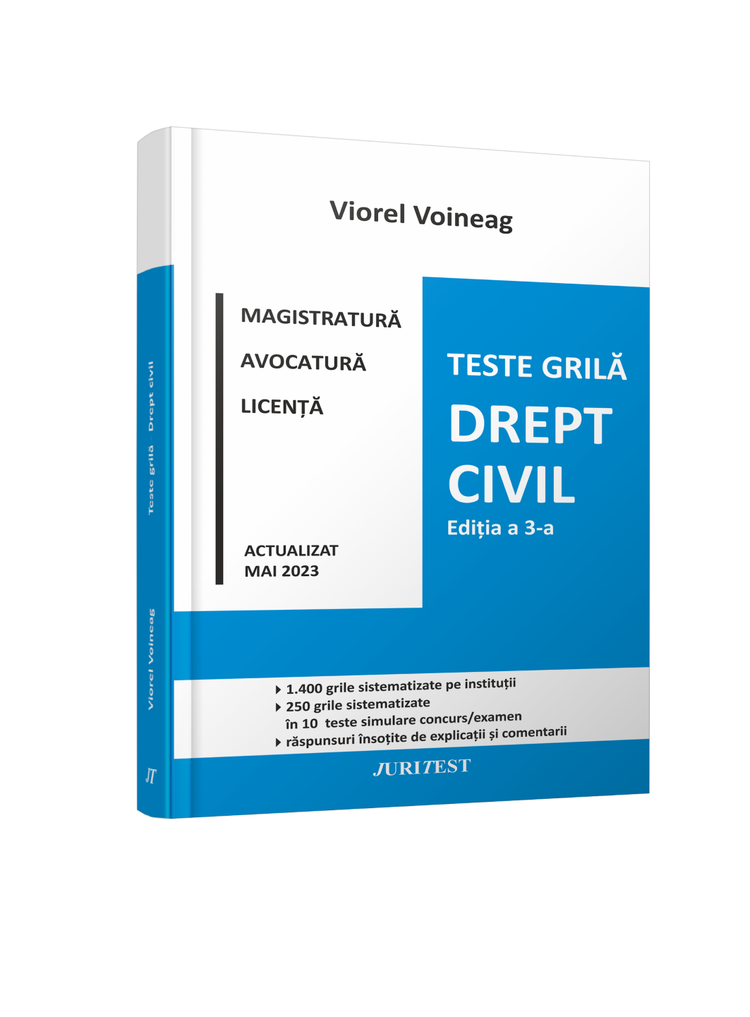 Teste grila. Drept civil. Editia a 3-a- Viorel Voineag